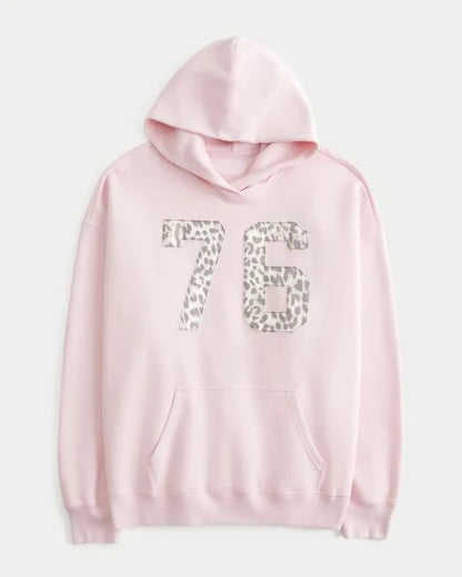 Pink Leopard Hoodie
