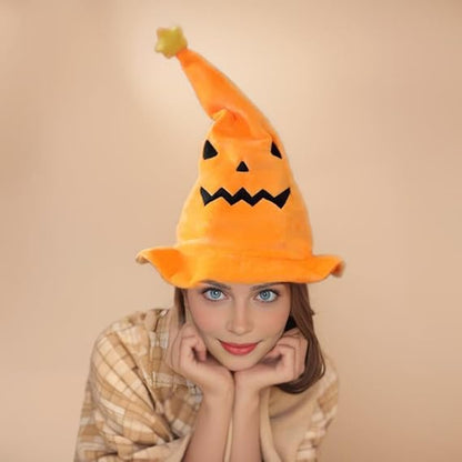 Halloween Electric Glowing Pumpkin Hat