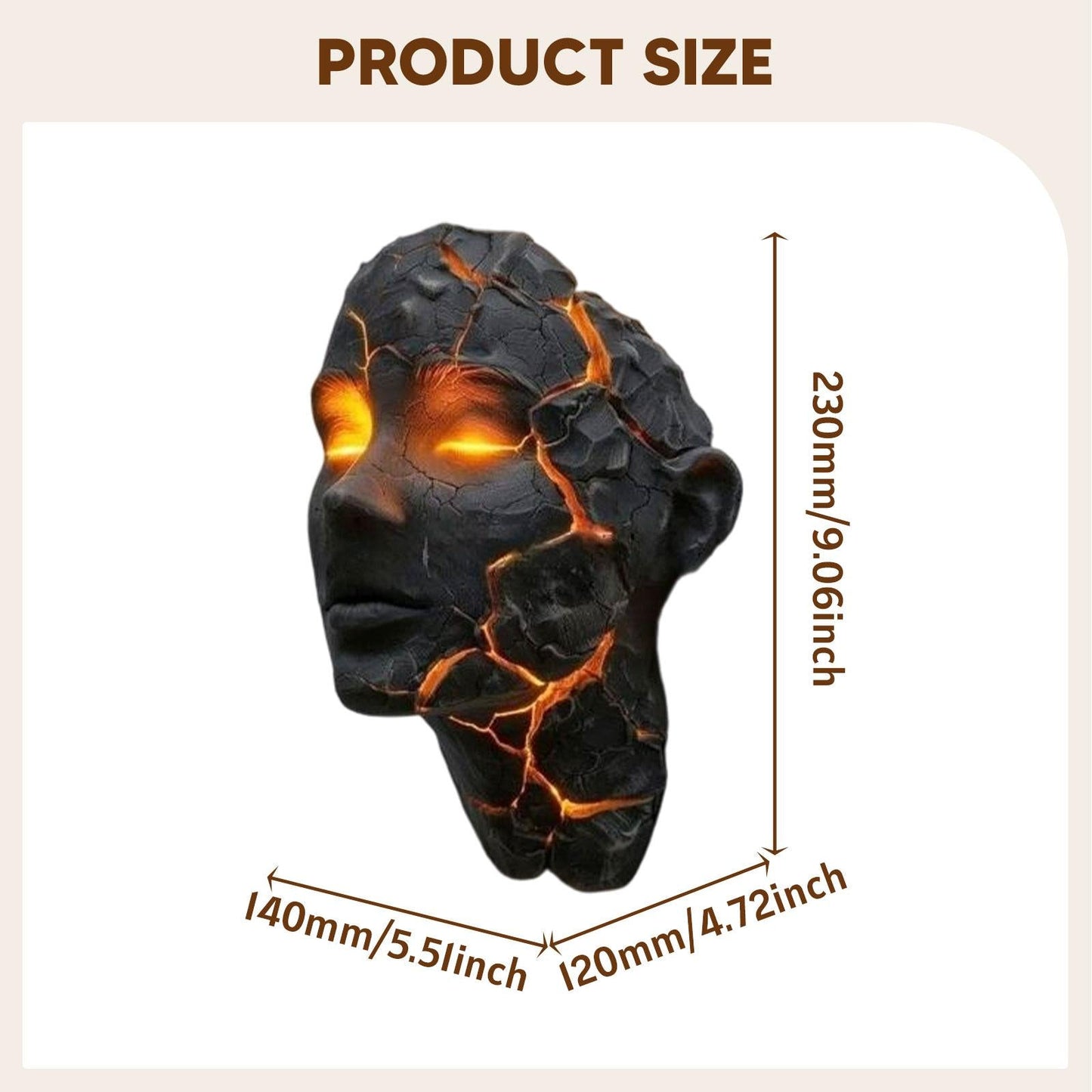 🔥Cracked Soul Wall Light