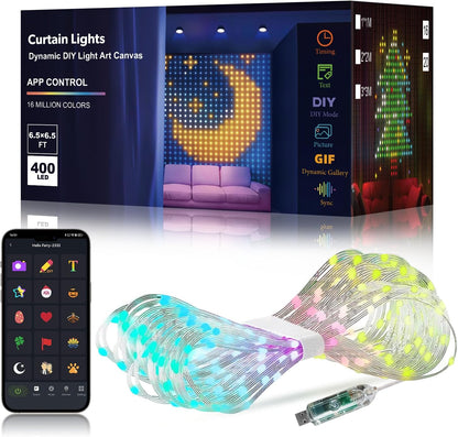 🔥Smart Curtain Lights💡Perfectly Create Atmosphere