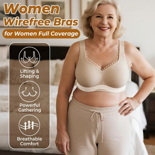 ✈🏆Super firming bra | Women Wirefree Bras👍No more sagging breasts