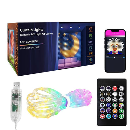 🔥Smart Curtain Lights💡Perfectly Create Atmosphere