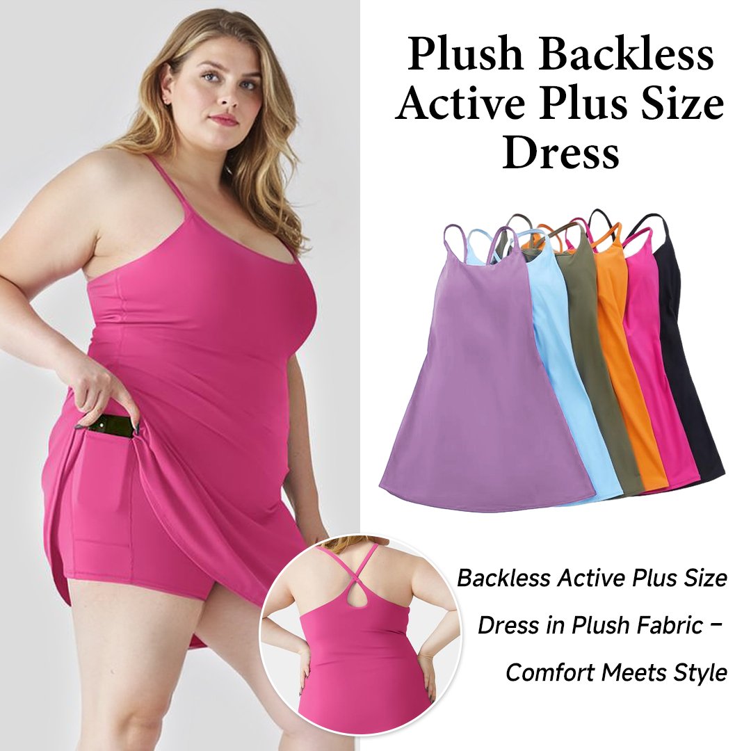 🎁Last Day 49% OFF🔥The Ultimate Tummy Control Backless Active Dress