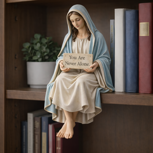 🔥Hot Sale 49% OFF -✨Handcrafted Mary Figurine✝️Serene Desk Companion🙏