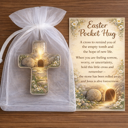 🐣 Early Easter Limited Time Discount–🐰 Handmade Easter Pocket Hug