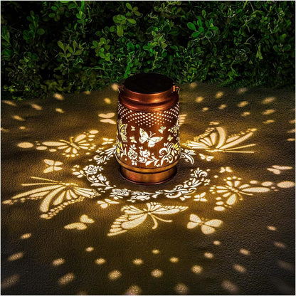 🔥Hummingbird Solar Lantern for Meaningful Outdoor Hanging Garden Decor