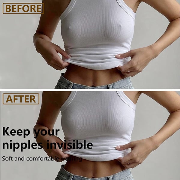 🏆#1 Bestselling🏆 ---- Go Braless! Seamless Nipple Cover (Latex-free and 100% Medical Silicone)