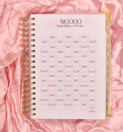 📅✍️2026 Daily Planner with Hourly Schedule - All-in-One Yearly, Monthly & Weekly Organizer(✨Hardcover)