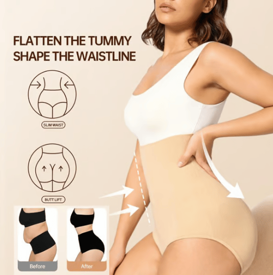 🔥Buy 1 Get 1 FREE🔥High Waist Tummy Control Shapewear Panties